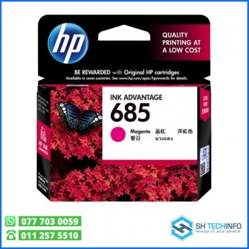 HP 685 Magenta Original Ink Advantage Cartridge