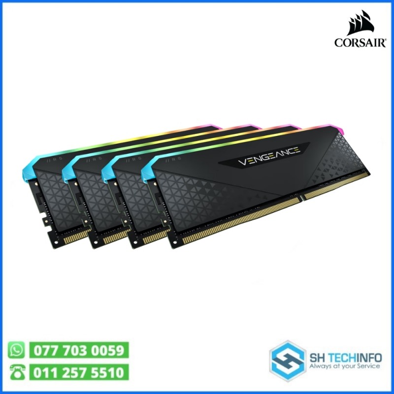 VENGEANCE RGB RS DDR4 DRAM 3200MHz C16 Memory Kit