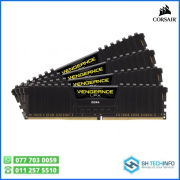 VENGEANCE LPX DDR4 DRAM 3200MHz C16 Memory Kit - Black