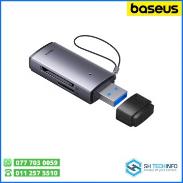 Baseus SD / TF USB Lite Series Adapter Card Reader Gray -WKQX060013