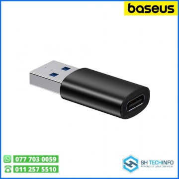 Baseus Ingenuity Series Mini OTG Adaptor USB 3.1 to Type-C Black ( ZJJQ000101)