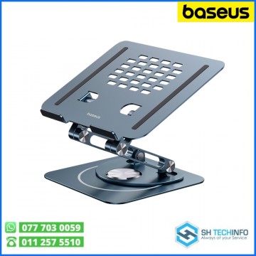 Baseus UltraStable Pro Series 360° Rotatable and Foldable Laptop Stand (Three-Fold Version) Space Grey – B10059900811-01