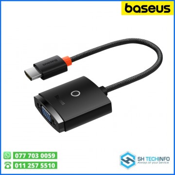 Baseus Lite Series HDMI to VGA Adapter Black
(WKQX010001)