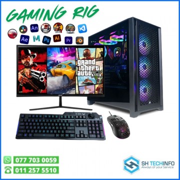 Gaming Rig | Assembled Desktop Computer Bundle (3Y Warranty)