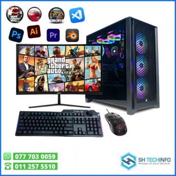 Gaming Rig | Assembled Desktop Computer Bundle (3Y Warranty)