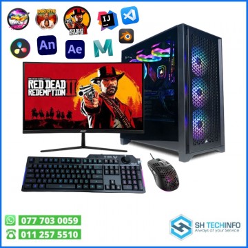 Gaming Rig | Assembled Desktop Computer Bundle (3Y Warranty)